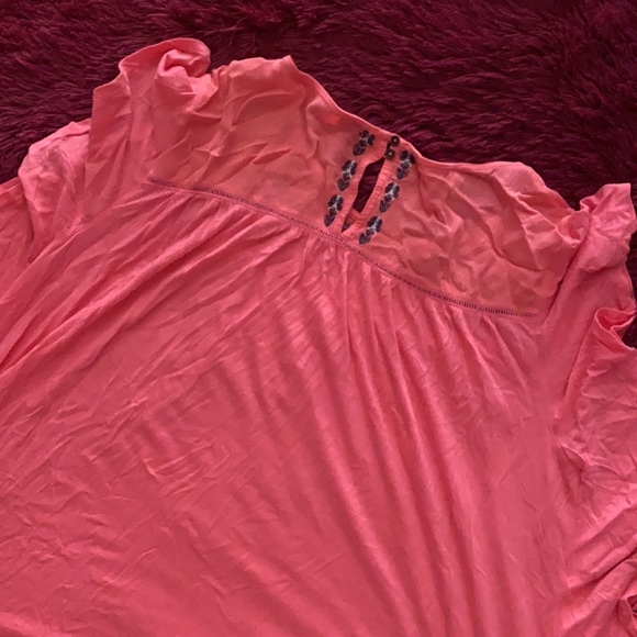 Chip & Pepper floral flowy boho beach top - Picture 7 of 15